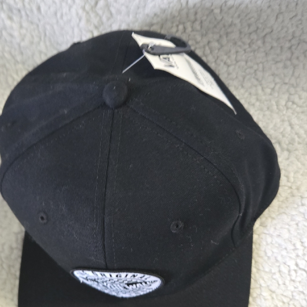 Vans Black Snapback Hat - Picture 3 of 7